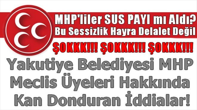 Meclis Üyeleri Sus Payı mı Aldı?