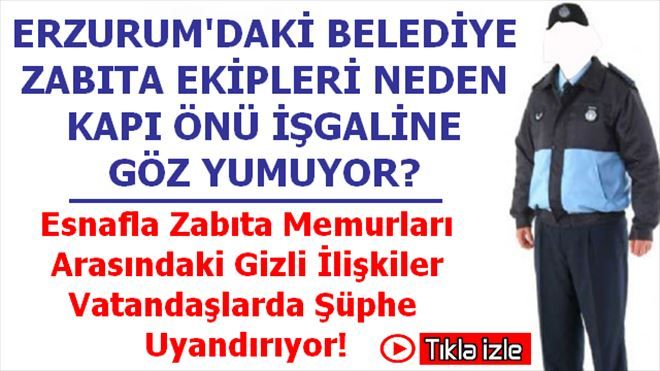 Zabıta Neden Kapı önü İşgaline Göz Yumuyor?