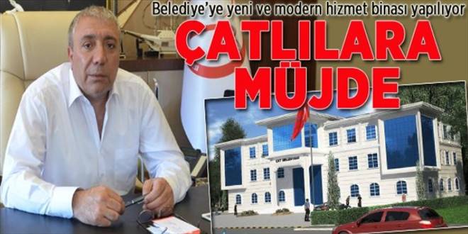  Çat`a modern belediye binası yapılacak
