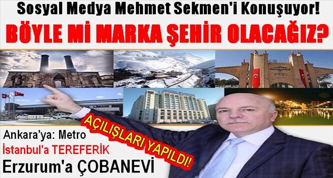 ERZURUM BÖYLE Mİ MARKA ŞEHİR OLACAK?