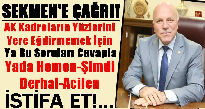 Mehmet Sekmen`e çağrı