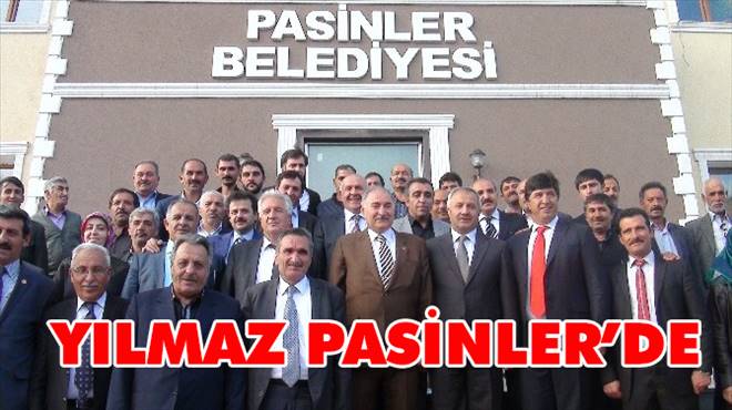 Adnan Yılmaz Pasinler`de Seçim çalışmalarını sürdürdü