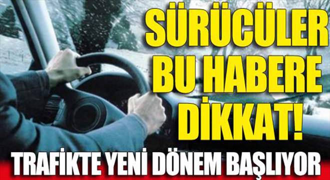 Trafik sigortasında yeni dönem