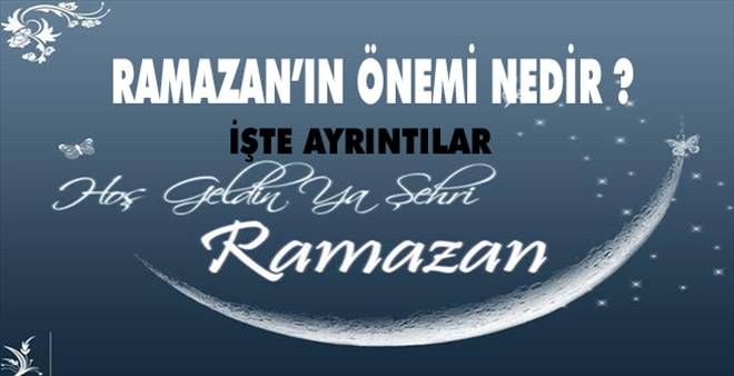 Orucun ve Ramazan ayının fazileti