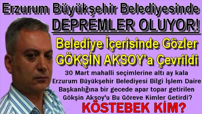 Büyükşehir Belediyesinde Gözler Gökşin Aksoy´a Çevrildi.