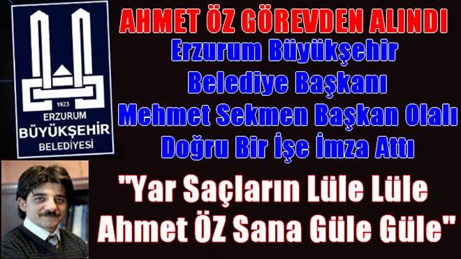 Yar Saçların Lüle Lüle Ahmet öz Sana Güle Güle