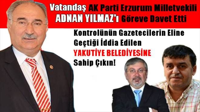 Adnan Yılmaz Göreve!