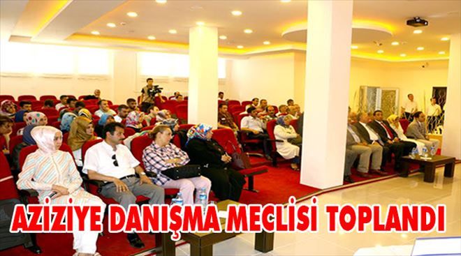 AK Parti Aziziye ilçe teşkilatı istişare etti.