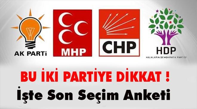 Olası erken seçimde iki parti oyunu artırmış görünüyor