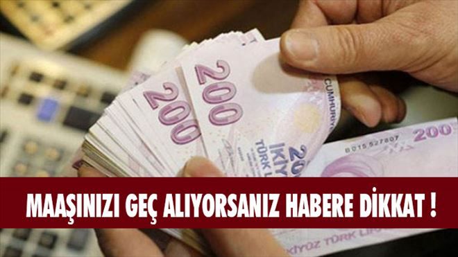 Maaşı geç yatan işçi tazminatıyla ayrılabilir