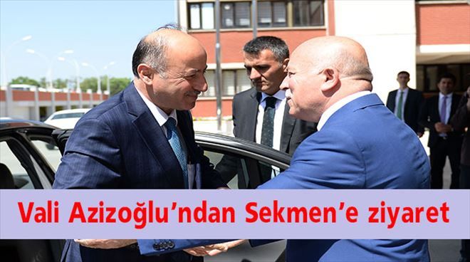 Vali Azizoğlu Ziyaretlerini sürdürüyor