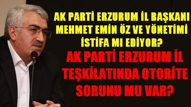 MEHMET EMİN ÖZ VE YÖNETİMİ İSTİFA MI EDİYOR?