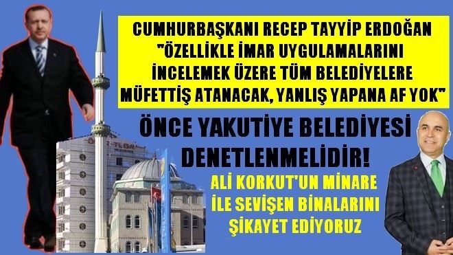 Belediyelere müfettiş gönderilecek 