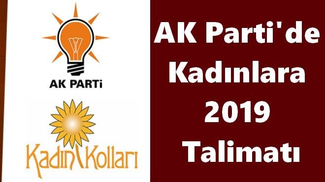 AK Parti´de 2019´a 2K talimatı