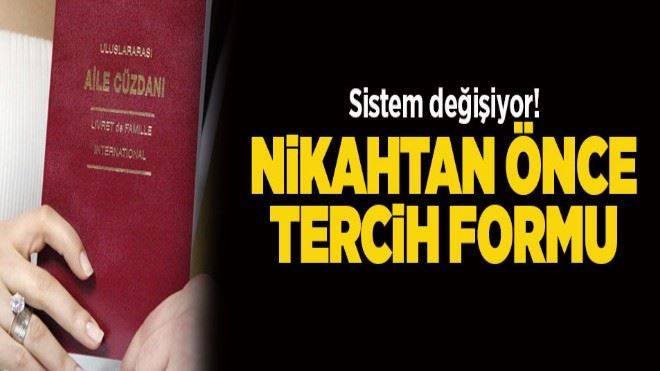 Nikahtan önce tercih formu! Müftü mü, memur mu?