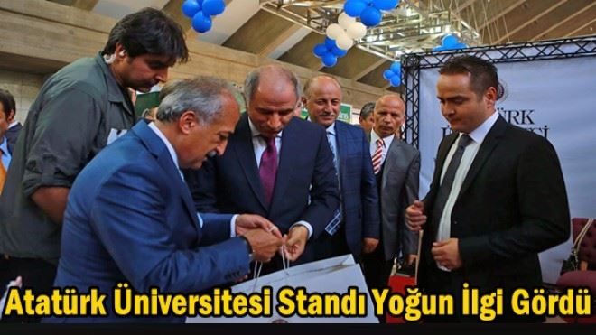 Atatürk Üniversitesi Standı, Erzurum Tanıtım Günleri´nde Yoğun İlgi Gördü