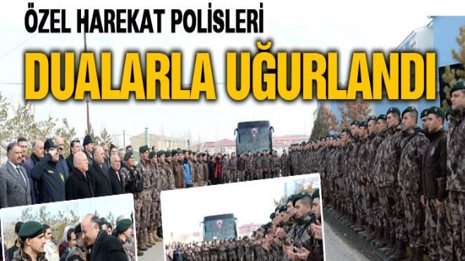 Afrin´e dualarla uğurlandılar