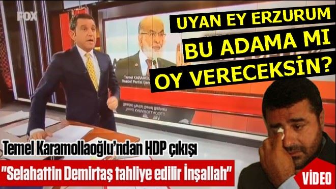 UYAN EY ERZURUM BU ADAMA MI OY VERECEKSİN?