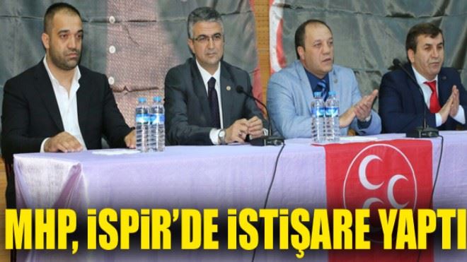 MHP, İspir´de istişare yaptı