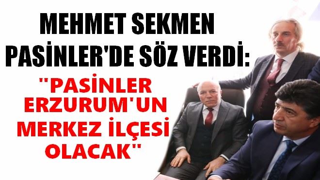 Ak Parti Pasinler´de Seçim Koordinasyon Merkezinin Açılışı Yapıldı