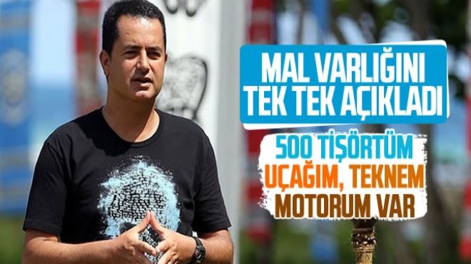 Acun Ilıcalı mal varlığını açıkladı