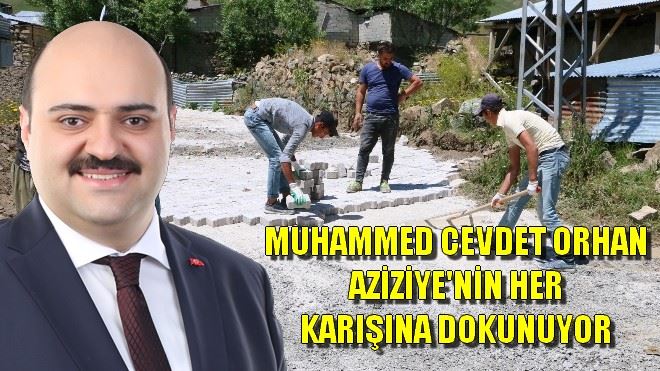 AZİZİYE´DE KİLİT TAŞI MESAİSİ