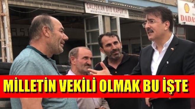 Milletvekili Aydemir: ?Dadaşlık, emsalsiz haslet´