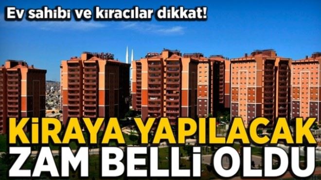 Ocak 2020 kira zam oranı belli oldu