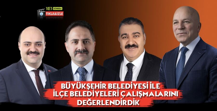 Büyükşehir Belediyesi ve