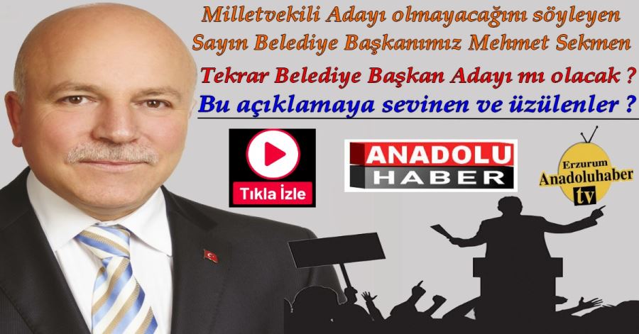 Milletvekilliği Yaptım Aday değilim