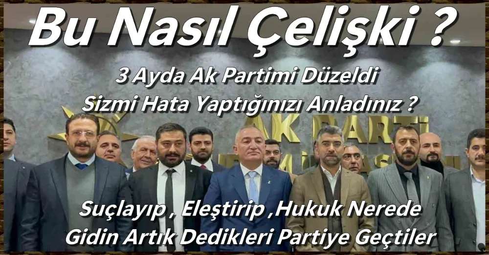 Bu Nasıl Çelişki ?