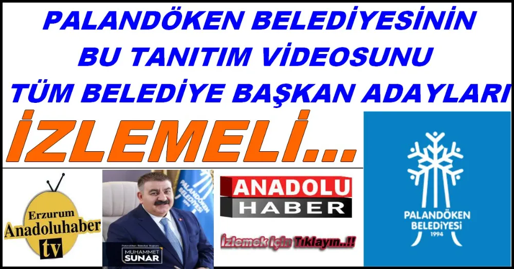 PALANDÖKEN BELEDİYESİ 