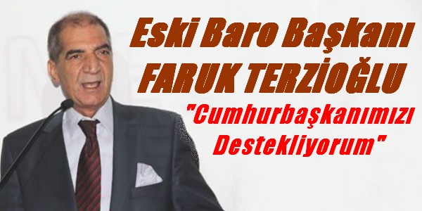 TERZİOĞLU, KÜLLİYE FAKÜLTE ANLAMINA GELMEKTEDİR