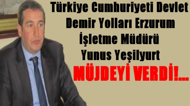 Yunus Yeşilyurt Müjdeyi Verdi!