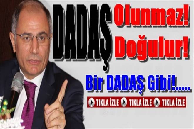 Efkan Ala`nın Dadaş Duruşu