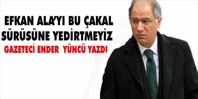 Gazeteci Yazar Ender Yüncü Yazdı