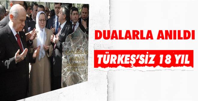 Alparslan Türkeş dualarla anıldı