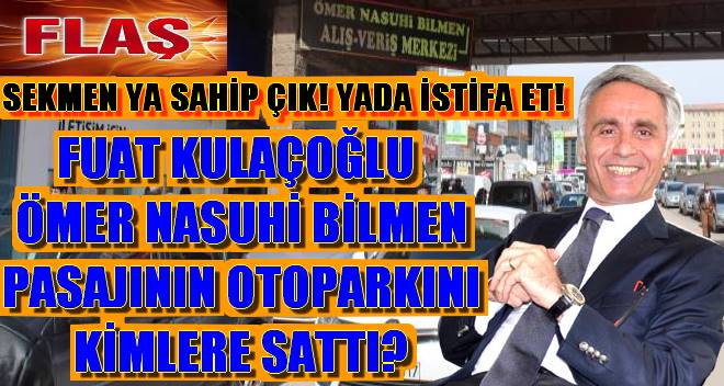  Ya Bu Şehre Sahip Çık! Yada İstifa Et!...