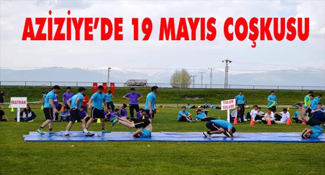 Aziziye`de 19 Mayıs coşkuyla kutlandı