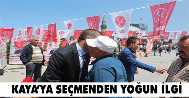 Zekai Kaya`ya Seçmenden yoğun ilgi