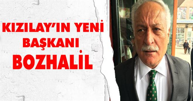 Kızılay`ın yeni başkanı Hüseyin Bozhalil oldu