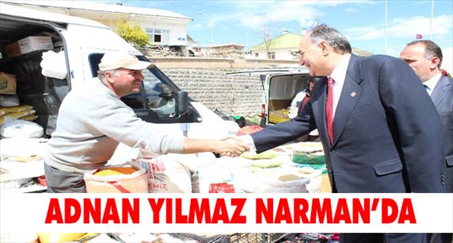 Adnan Yılmaz Narman ilçesinde