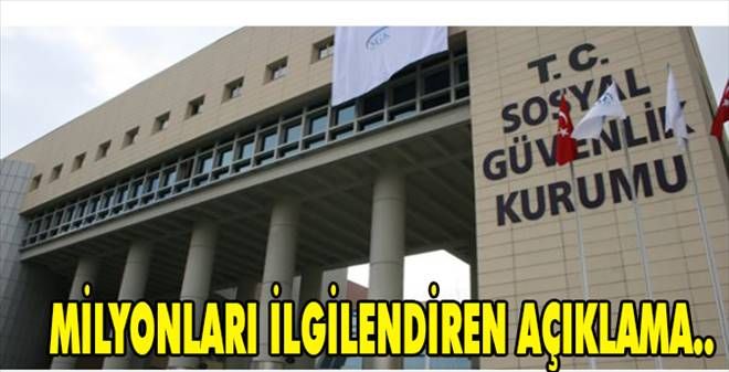 SGK´dan annelere önemli uyarı