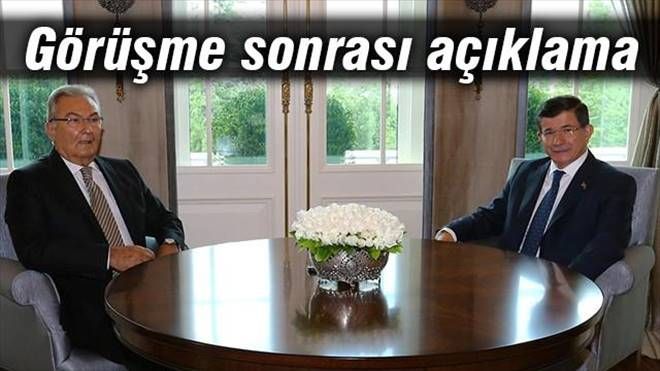 Davutoğlu ve Baykal görüşmesi sonrası açıklama