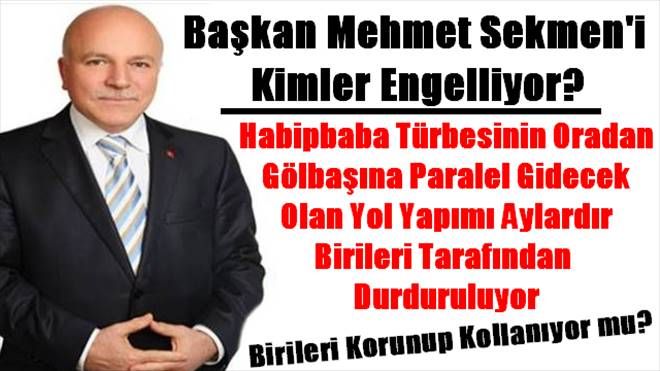 Mehmet Sekmen´i Kimler Engelliyor?