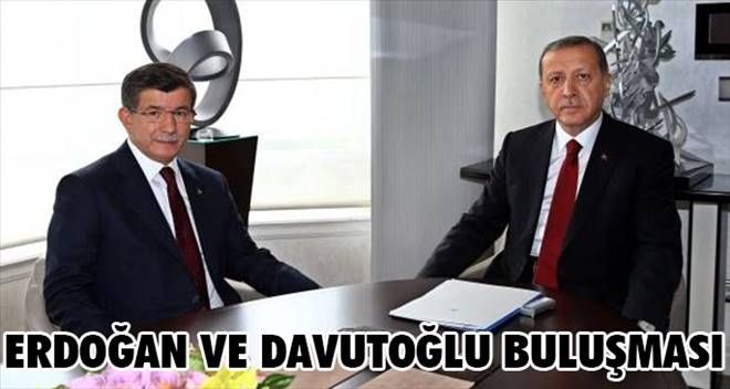 Erdoğan, Davutoğlu ile görüştü