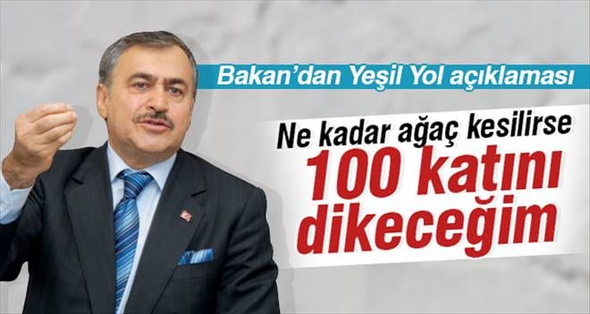 Bakan´dan Yeşil yol Açıklaması