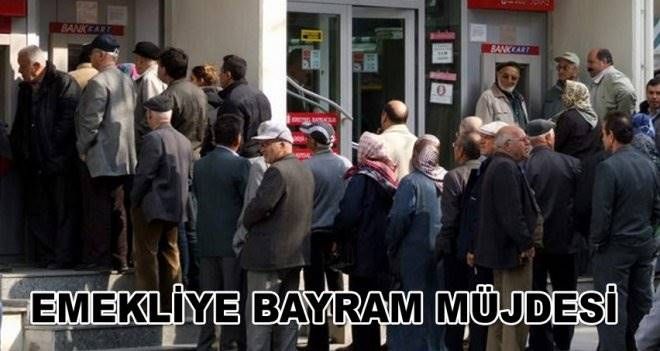 Emekliye bayram müjdesi 