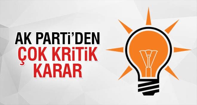 AK Parti´den Güneydoğu için kritik karar