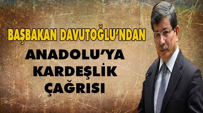 Davutoğlu: Misyonumuz insan onurunu korumak